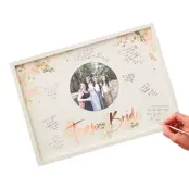 Gästbok Tavla Team Bride