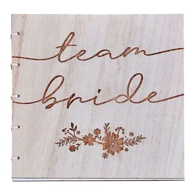 Gästbok Team Bride Boho
