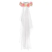 Hårband Med Slöja Möhippa