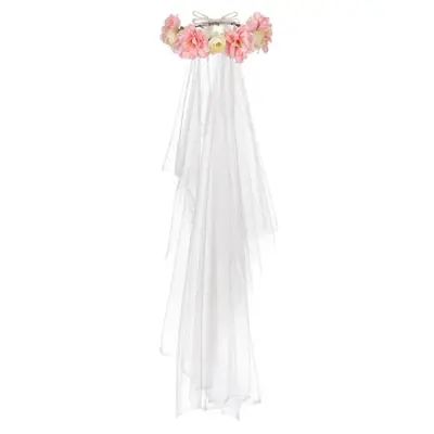 Hårband Med Slöja Möhippa