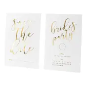 Inbjudningskort Brides Party - 10-pack