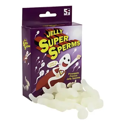 Jelly Super Sperms Godis - 120 gram