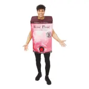 Lådvin Rosé Pissé Maskeraddräkt - One size