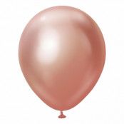 Latexballonger Professional Stora Rose Gold Chrome - 5-pack