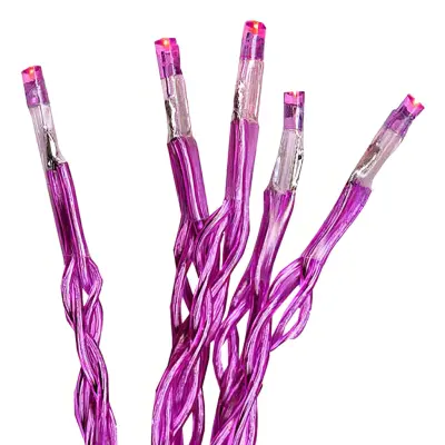 Ledslinga med Timer Rosa