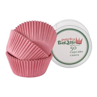 Muffinsformar Ljusrosa - 50-pack