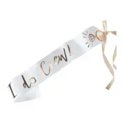 Ordensband Guld I Do Crew - 6-pack