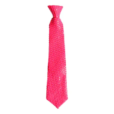 Paljettslips Neonrosa - One size