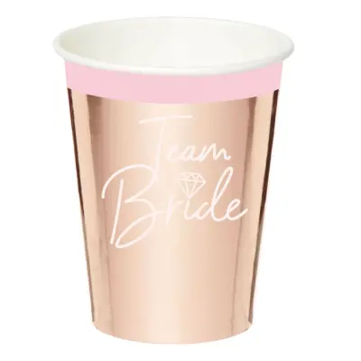 Pappersmuggar Möhippa Team Bride - 8-pack