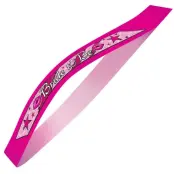 Paradband i rosa för möhippan