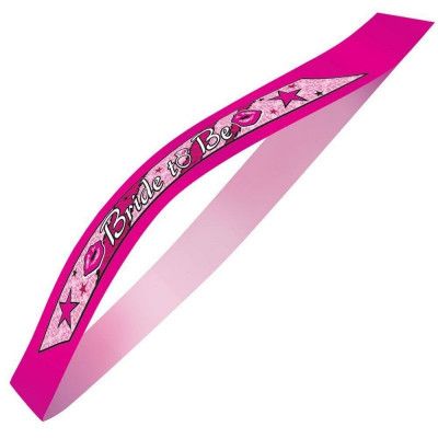 Paradband i rosa för möhippan