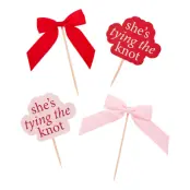 Partypicks She's Tying the Knot Rosett - 12-pack