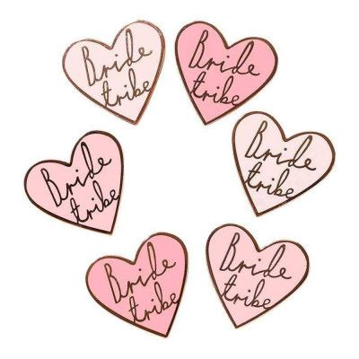 Pins Bride Tribe - 6-pack
