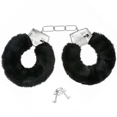 Plyschhandbojor Svart