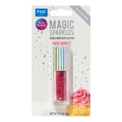 PME Ätbart Glitter Iriserande Cerise - 3 g