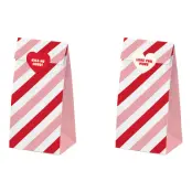 Presentpåsar Love - 6-pack