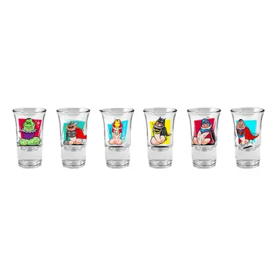 Shotglas Superhjältesnoppar - 6-pack