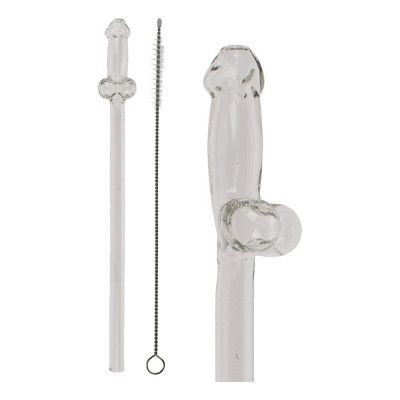 Penissugrör i Glas - 4-pack