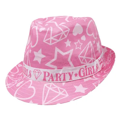Solhatt Party Girls Mönstrad - One size