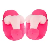 Tofflor med Penis Rosa - One size