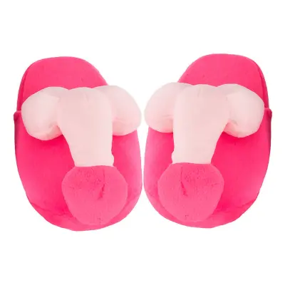 Tofflor med Penis Rosa - One size