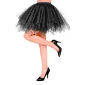 Tyllkjol Svart - One size