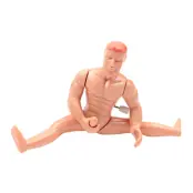 Uppvridbar Onanerande man