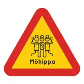 Varningsskylt Möhippa