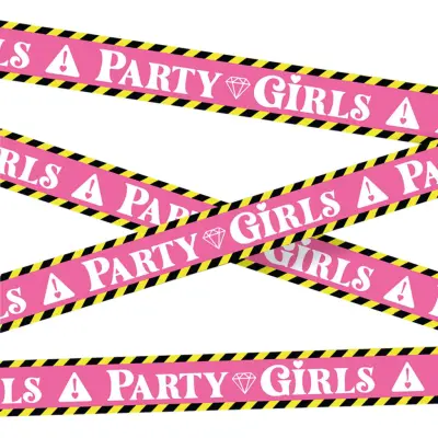 Varningstejp Party Girls