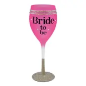 Vinglas Rosa Bride To Be