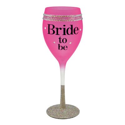 Vinglas Rosa Bride To Be