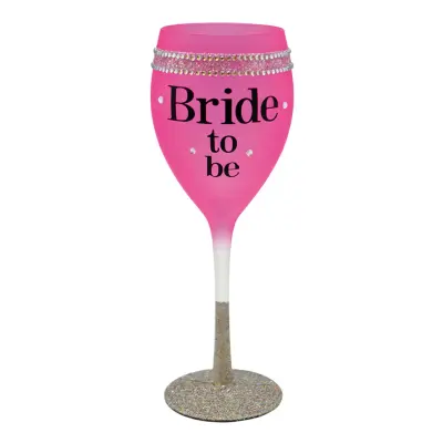 Vinglas Rosa Bride To Be