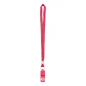 Visselpipa Rosa med Nyckelband