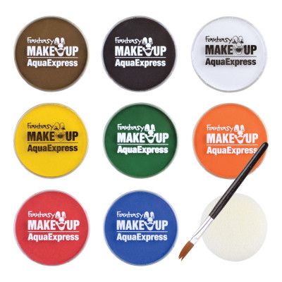 Ansikts- & Kroppsfärg Aqua Sminkset - Brun