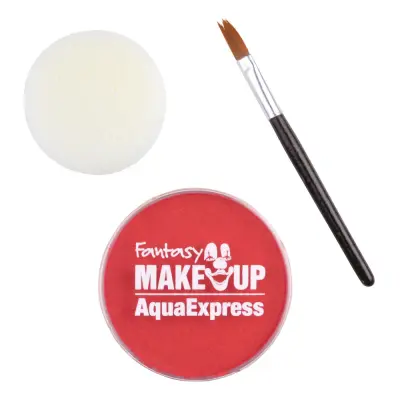 Ansikts- & Kroppsfärg Aqua Sminkset - Röd