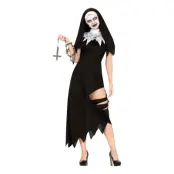 Besatt Nunna Maskeraddräkt - Small
