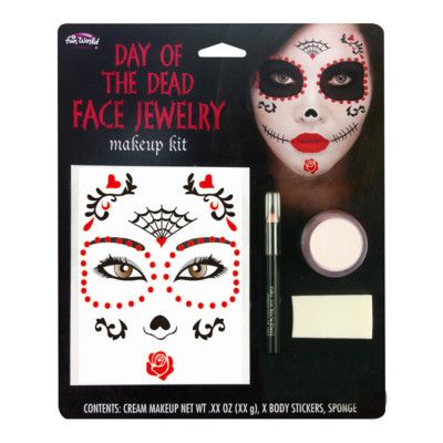 Day of the Dead Tatuering Sminkset