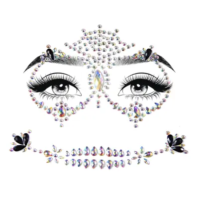 Face Jewels Calavera Deluxe