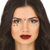 Face Jewels Flerfärgad