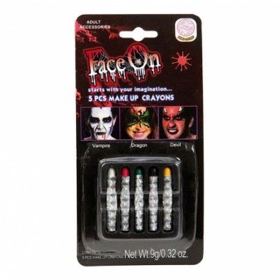 FaceOn Sminkkritor 5-pack