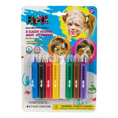 FaceOn Sminkkritor 8-pack