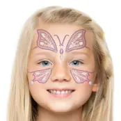 Fjäril Självhäftande Smink för Barn