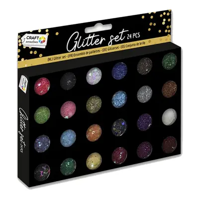 Glitterset - 24 delar