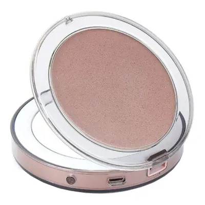 Ihopfällbar LED Sminkspegel - Guld