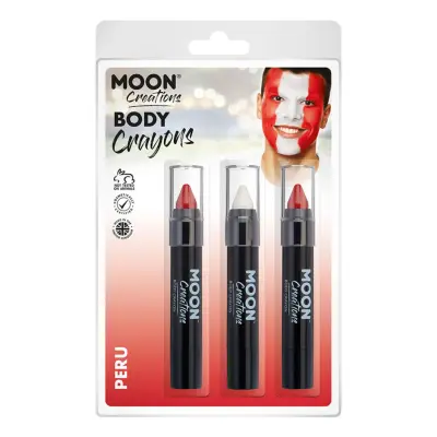 Moon Creations Ansiktskritor Peru