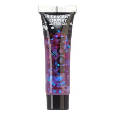 Moon Creations Iridescent Chunky Glitter Gel - Lila