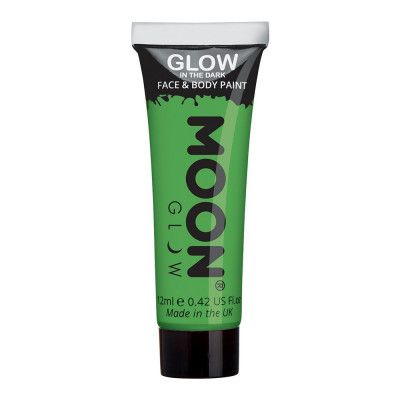 Moon Creations Självlysande Ansikts-&Kroppsfärg - Grön