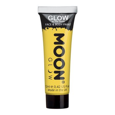 Moon Creations Självlysande Ansikts-&Kroppsfärg - Gul