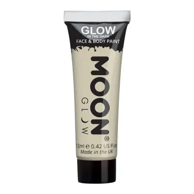 Moon Creations Självlysande Ansikts-&Kroppsfärg - Transparent