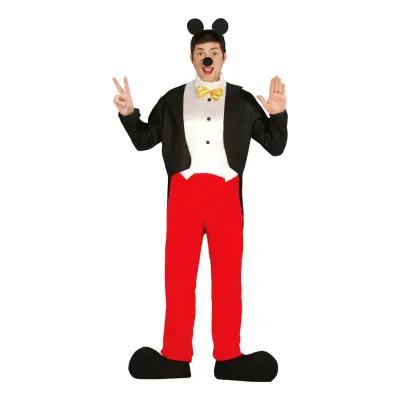 Mus Herr Maskeraddräkt - X-Large